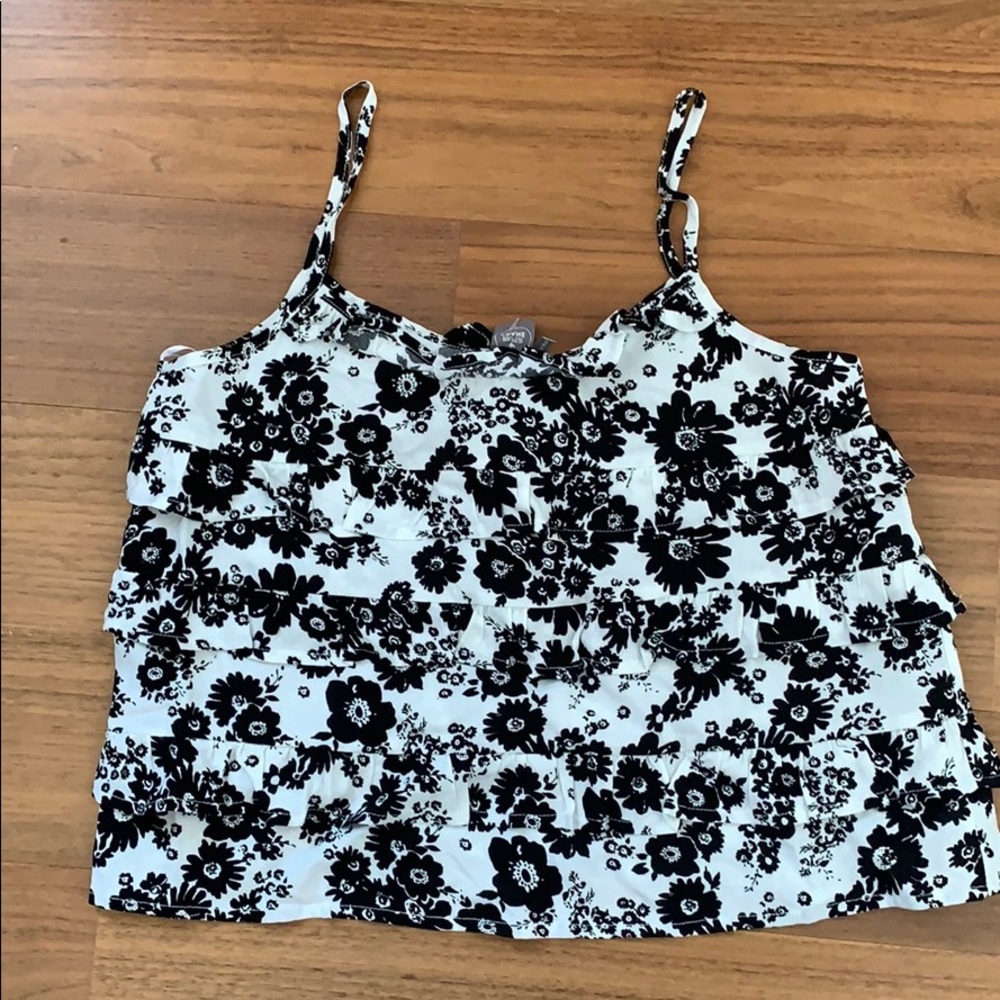 Floral tank top
